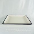 Lovely ceramic decal cheese plate with lid